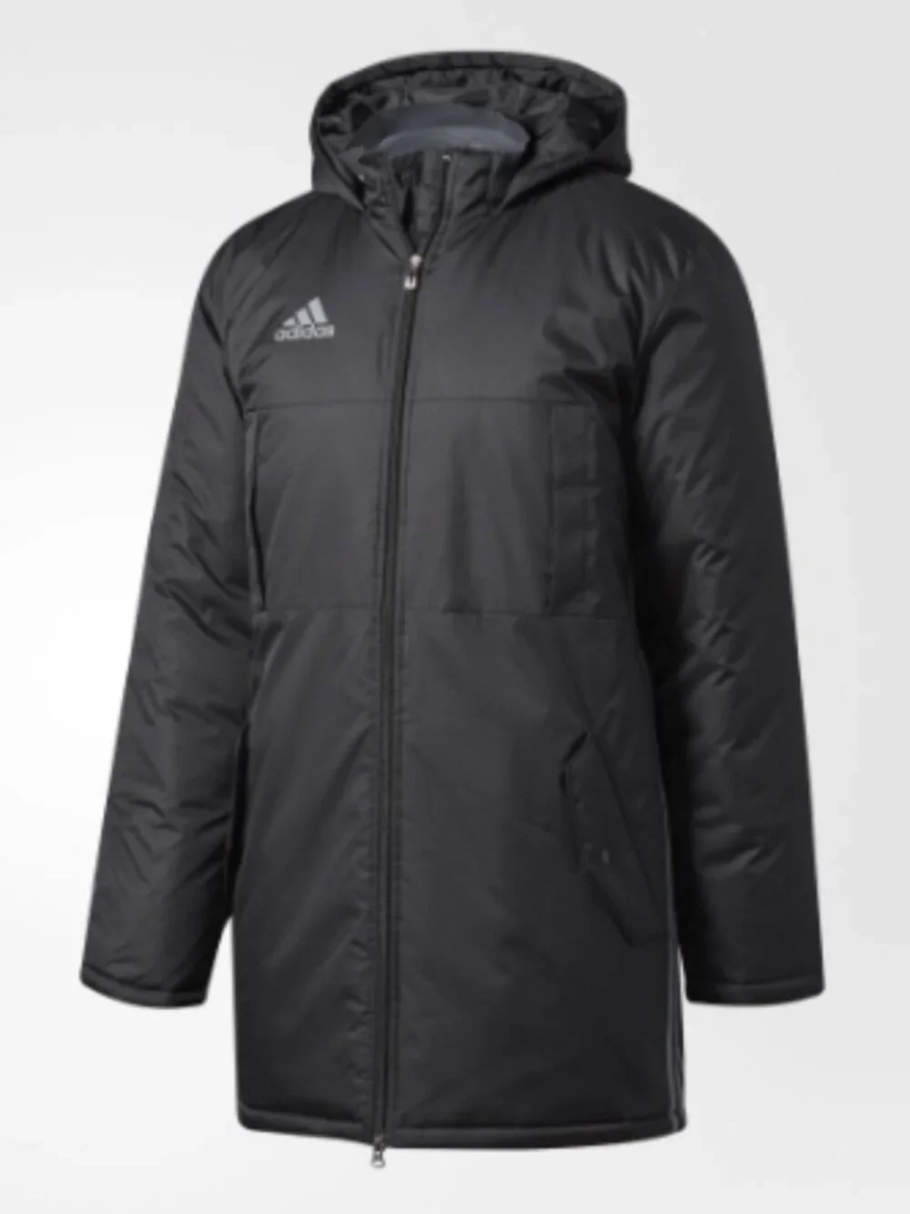 Adidas Condivo 16 Parka Men’s Medium Black Team Stadium Puffer Jacket Soccer